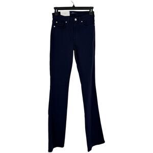 7 For All Mankind Kimmie form fitted bootcut jeans dark blue size 26